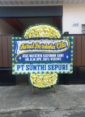 Papan Bunga Duka di Silae